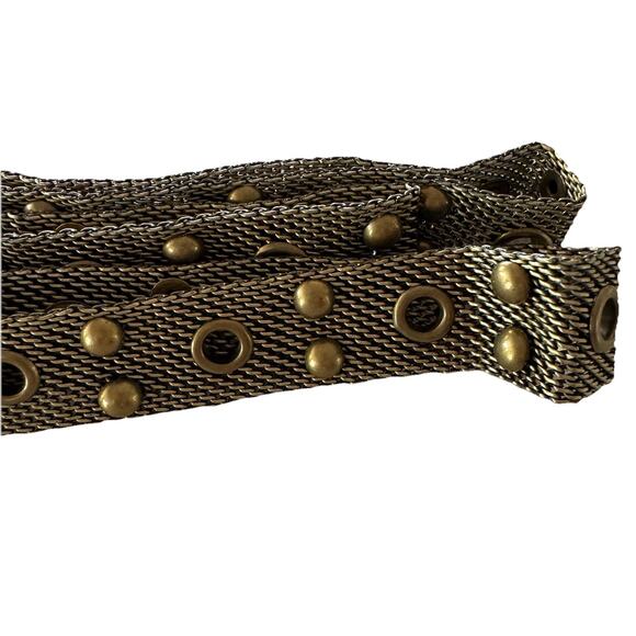 GAP Accessories - Gap Women Small Brass Tone Metal Belt NWT